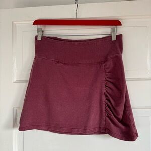 Boutique Texture Brand Hemp Organic Cotton Stretch Mini skirt Women’s XS